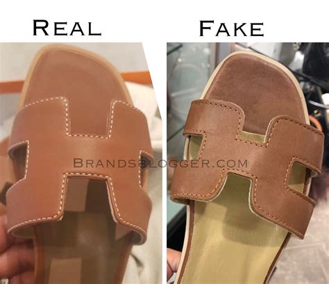 how to spot a fake hermes oran sandals|oran sandals authentic.